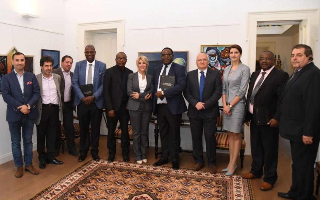 Delegatie oficiala a Republicii Zambia, in vizita la Galeria Alexandra’s